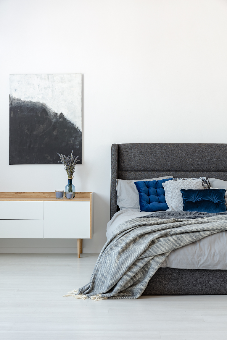 Eleganckie łóżko tapicerowane ALUNA - obrazek 9