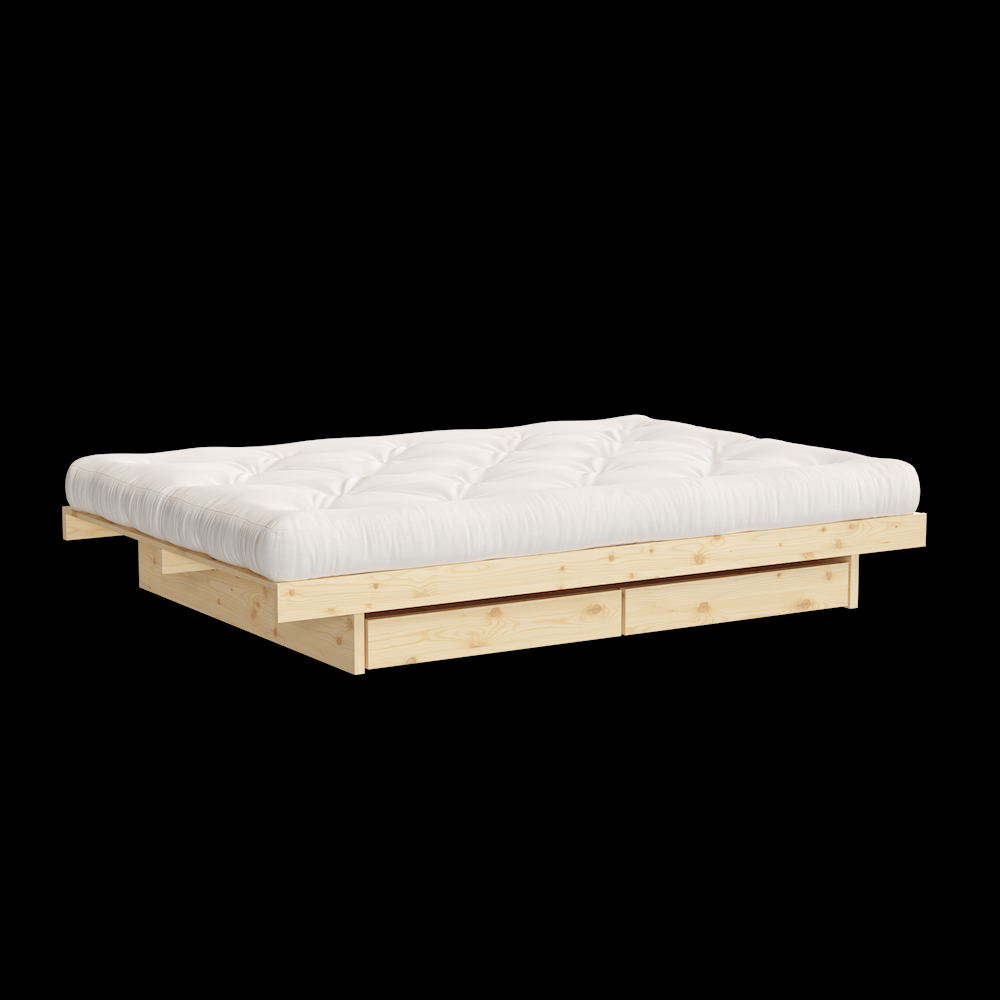 Łóżko KANSO BED RAW z dwoma szufladami - obrazek 16