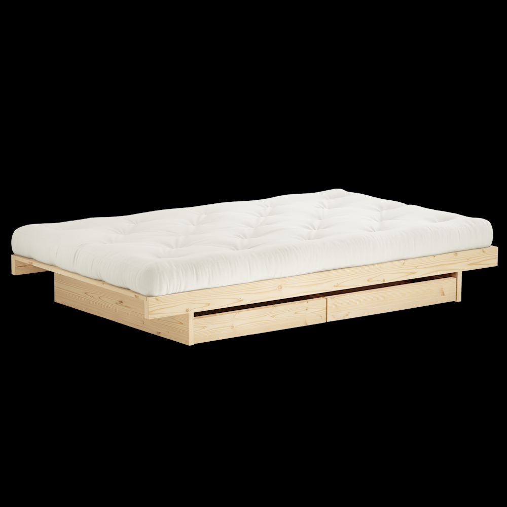 Łóżko KANSO BED RAW z dwoma szufladami - obrazek 21