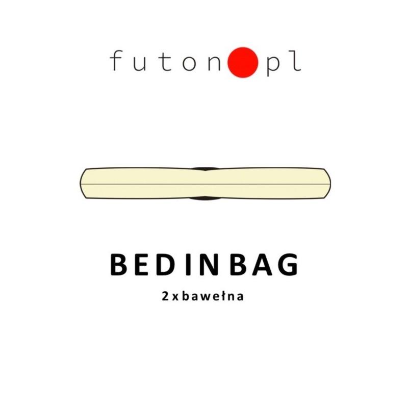 Futon PODRÓŻNY z workiem, OD RĘKI - obrazek 4